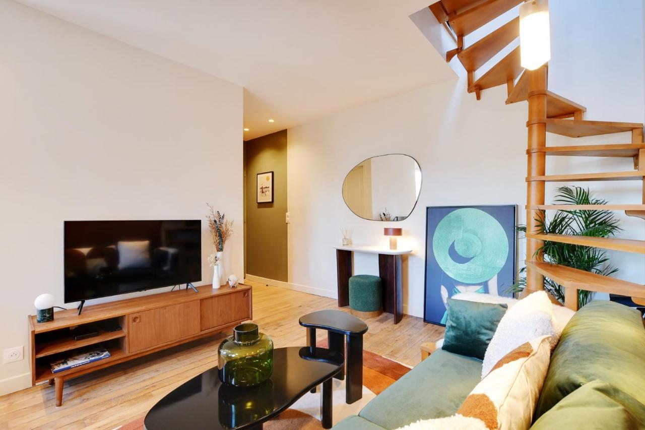 Apartmán Luxury Duplex Boulogne-Billancourt Exteriér fotografie