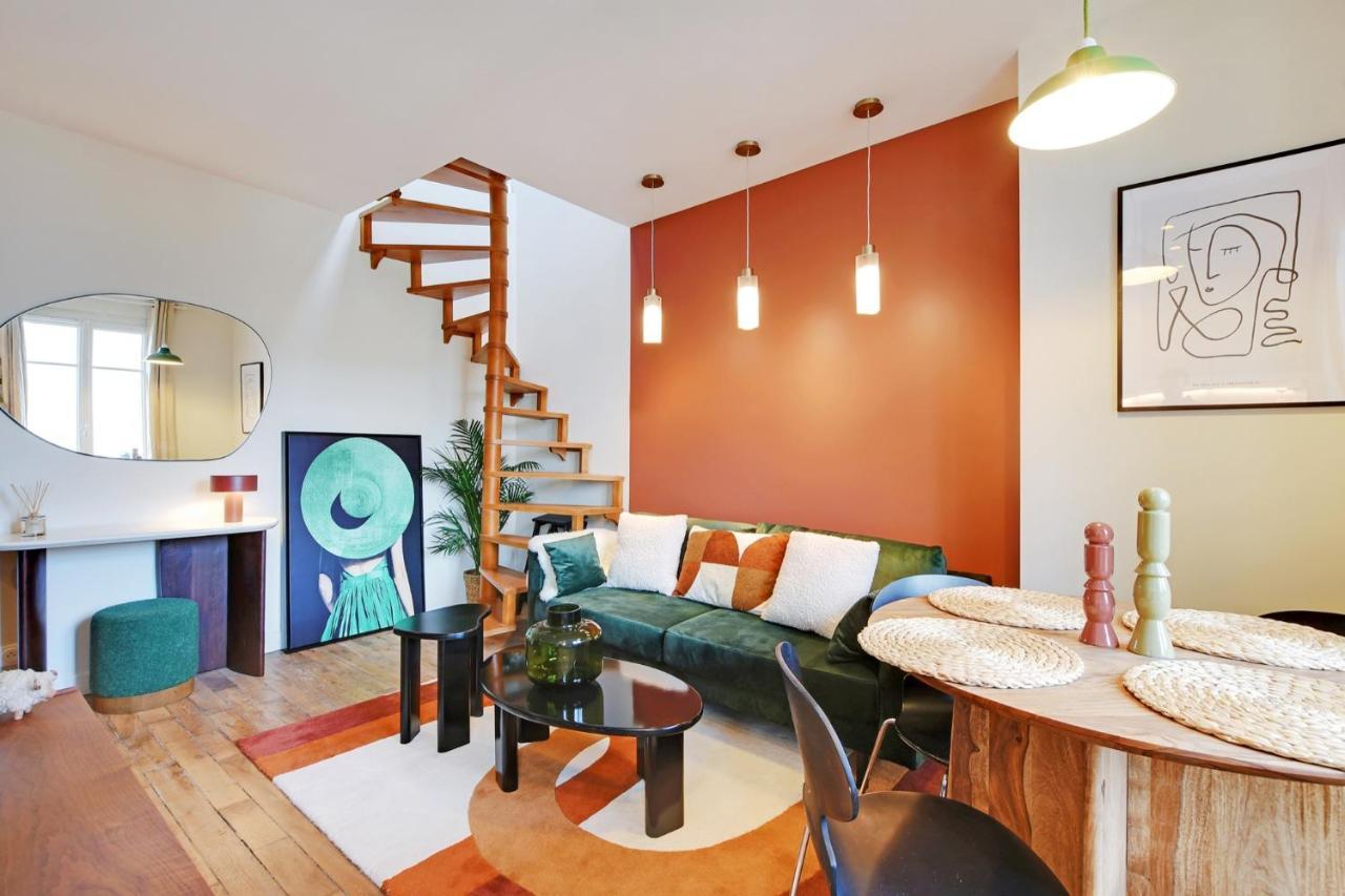 Apartmán Luxury Duplex Boulogne-Billancourt Exteriér fotografie