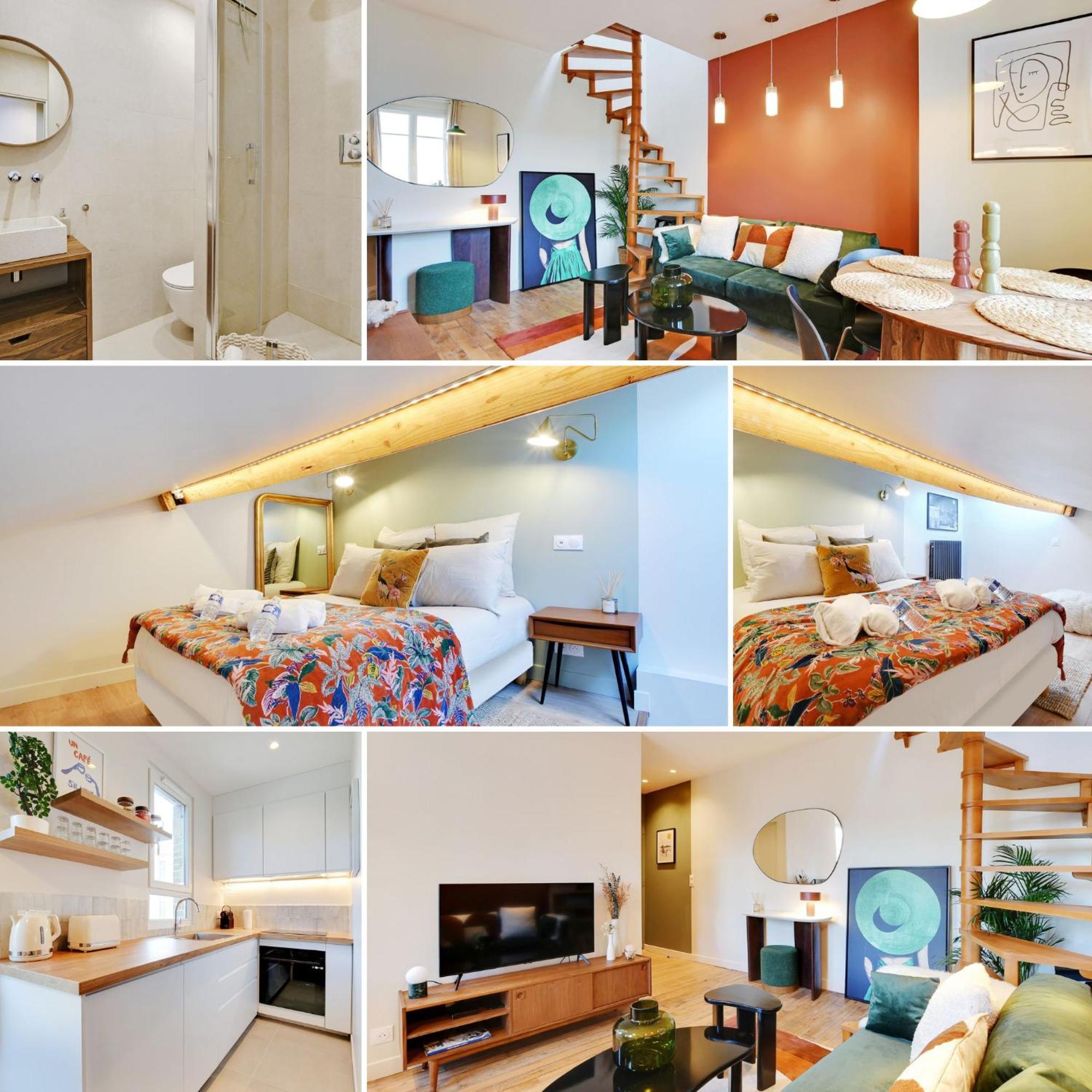 Apartmán Luxury Duplex Boulogne-Billancourt Exteriér fotografie